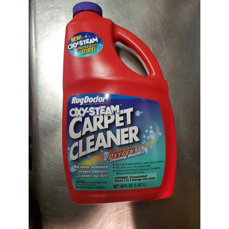 RUG DOCTOR Carpet Shampoo NEW OXY-STEAM 48 OZ ea. USA