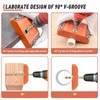 Angled Drill Guide Jig Multifunctional Aluminum Alloy 30 45 90