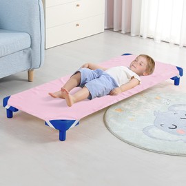 2 Pcs Cot Size Shees for Daycare, 23" X 40", Children’s Naptime Cot Sheet, Pink, Breathable Microfiber Nap Sheet for Boys and Girls