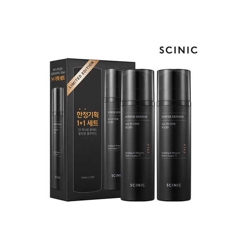Scynic SCINIC Power Homme All-in-One Fluid Large Size 1+1 Special