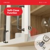 OWODI 40 Pack 3/4 Inch Overlay Soft Close Hinges for