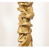 Wheat Tan 100% REALSilk Chandelier Chain Cover with Velcro Closure