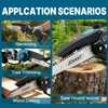 Jovant 6 Inch Mini Chainsaw Cordless, Lightweight Handheld Tree Trimmer