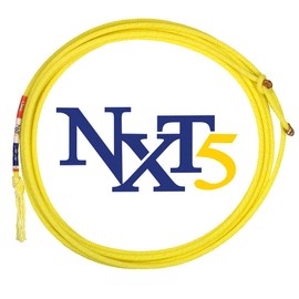 Classic Rope Company Unisex NXT5 5 Strand Head Team Rope Medium Soft Lay 30', Yellow