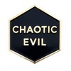 Pinsanity Chaotic Evil Enamel Lapel Pin