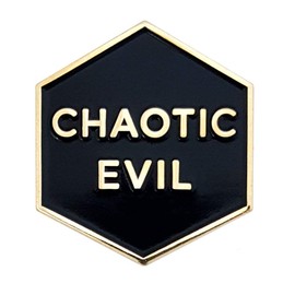Pinsanity Chaotic Evil Enamel Lapel Pin