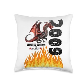Limited Edition De Luxe Birthday Gift Idea Year of Birth, 2009 Limited Edition Birthday Throw Pillow, 16x16, Multicolor