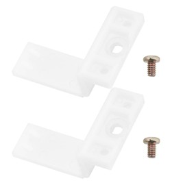 eMagTech 2 Pcs Laser Gear Arm Repair Parts Compatible with PS2 Fat Fat Consoles SCPH-30001 30001R and 39001 with Screws White