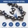 TM TWOMEM 18 Inch Chainsaw Chain 68 Drive Links, 325"