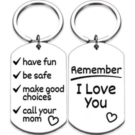 Rosa Vila Funny Keychain for Daughter and Son, Teen Girl Gifts For Teenage Girls, Teen Boys Gift Ideas, Gifts For Teenage Boys Gifts Ideas, Daughter Gift From Mom, Birthday Gifts For Teen Girls