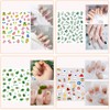 Nail Stickers for Women and Little Girls - 12 Sheets