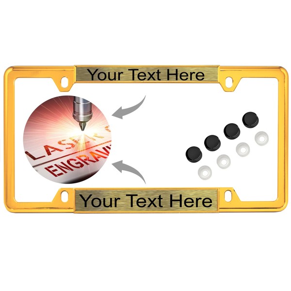 Personalized with Custom Text Design - Thin Top | Narrow