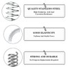 CEWROM Stainless Steel Compression Springs, 420 Pieces Compression Springs Assortment
