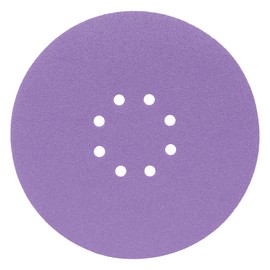 Trend Aluminium Oxide 225mm Random Orbit 180 Grit Abrasive Sanding Disc, AB/225/180A, Pack of 10