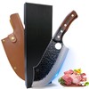 ANLJNCC Meat Cleaver Knife for Meat Cutting with Sheath, Professional