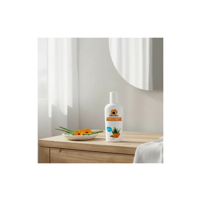 Crema Corporal Con Sábila Y Caléndula Natural Premium 250 Ml