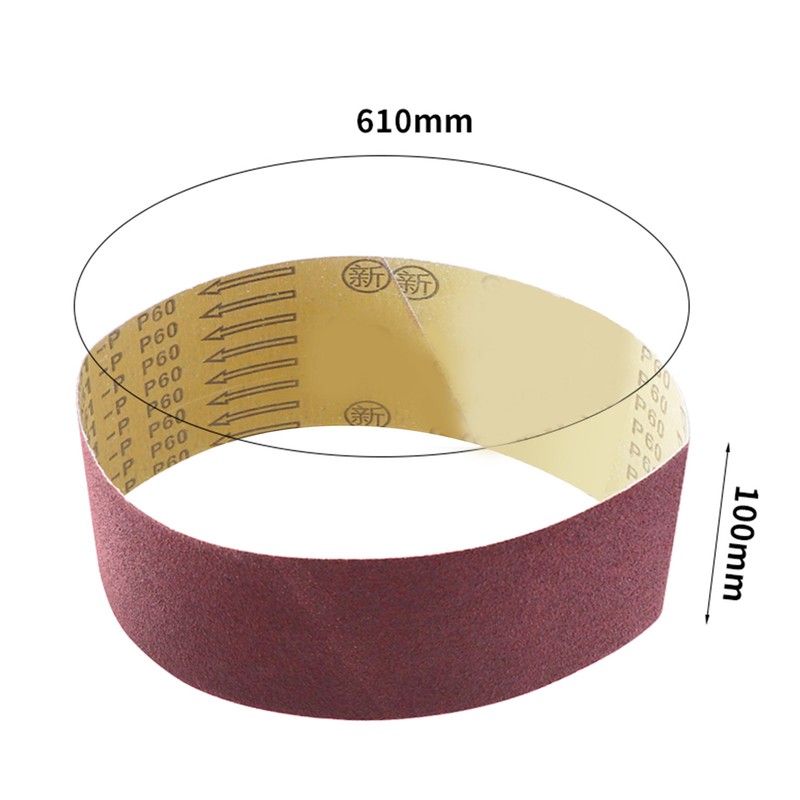 10PCS 180 Grits Sand Belts Aluminum Oxide Sanding Belt Sander