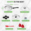 NutriChef Egg Poacher Pan Set - 7.87” Stainless Steel Poached