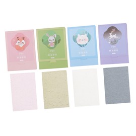 FRCOLOR 400PCS Oil Control Face Blotting for Oily Skin Fragrant Portable Oil Absorbing Tissue for Women for Home Office and Sports Use