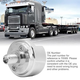 Shift Knob Mounting Adapter, Shift Knob Mounting Adapter 70589 1/2in‑13 Thread Chrome Replacement for Eaton Fuller Shifter 13 15 18 10 Speed Transmission