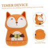 GRIRIW 2pcs Animal Shape Cooking Timer Cute Cartoon Countdown Timer