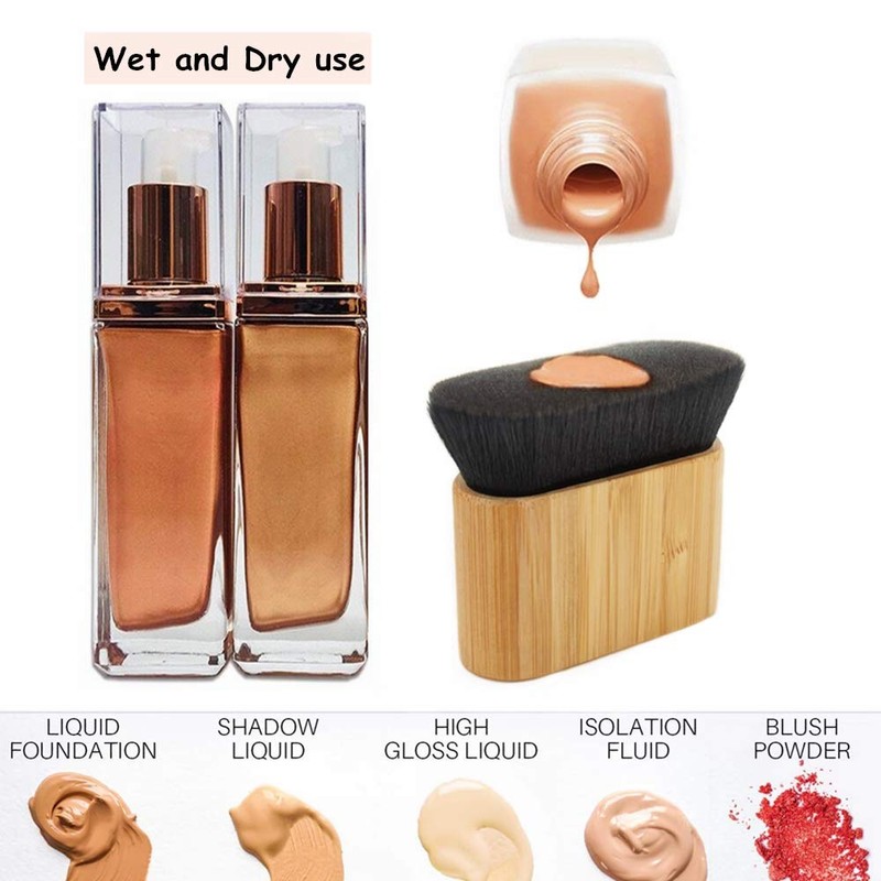 Professional Makeup Kabuki Foundation Brush for Face and Body Makeup,