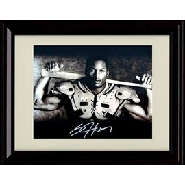 Bo Jackson - Bo Knows - Autograph Replica Print - Framed 8x10