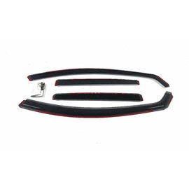 In-Channel Window Visors Wind Rain Sun Guard Deflectors For Honda CR-V 2007-2011