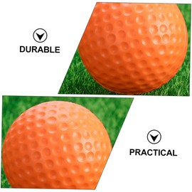 Kisangel 35pcs Indoor Golf Practice Hollow Lightweight Training for Adults Bright Colors for Easy Visibility Safe Indoor Sports Training Accessory