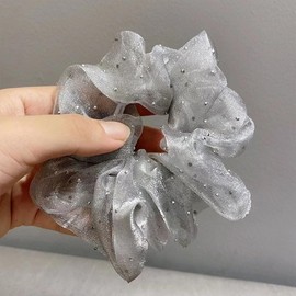 AMOR SPES 4 Pack Hair Scrunchies Set Butterfly Hair Tie Summer Hair Accessories Hair Ring Rope Hair Band For Women Girls (D)