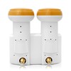 GOLDEN MEDIA LNB Monobloc Twin 0.1 DB Full HD 3D