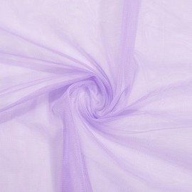 CABODYALS 1.6M Purple Netting Mesh Fabric Soft Mosquito Cloth Lilac Wedding Voile Solid Gauze Sheer Tulle Breathable Fabrics By The Metre for Sewing Making Diy Crafts Clothes Dress Costumes Home Decor