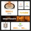 Rechargeable Battery Operated Bedside Lamp, Small Cordless Table Lamp, Dimmable