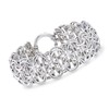 Ross-Simons Sterling Silver Multi-Circle Link Bracelet. 7 inches