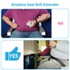 Air Canada Airplane Seat Belt Extender Adjustable 7-43" Airline Seatbelt
