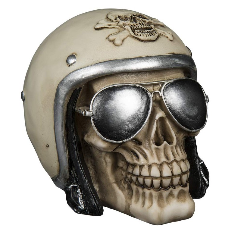 OOTB 78/5735 Totenkopf, Spardose, Mehrfarbig