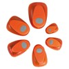 Rayher 8974600 Motivstanzer Oval, mit Zierrand, ø 7,6 cm- 3