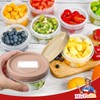 Mispudin Reusable Food Storage Containers with Lids Pack of 16