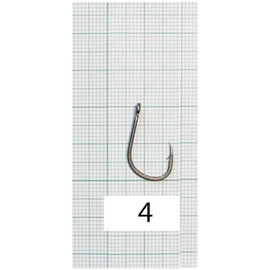 PRO FILSTAR 10 Piece Fishing Hook Set Wide Gape Straight N4 - Hooks for Carp Fishing - Carp Fishing Accessories - Pop Up Boilies Carp Hooks - Carp Fishing Hooks - Fishing Accessories Carp - Carp Rigs