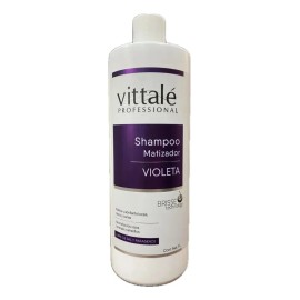 Vittalé Shampoo Matizador Violeta - Matiza Rayos Y Canas 1l