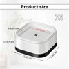 DIYCUT 8-Piece White Bed Riser, Stackable Furniture Riser