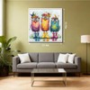 Colorful Bird Puzzles for Adults 1000 Pieces, Funny Flower Owls