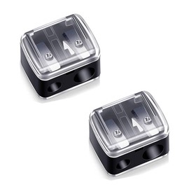 Set of 4 make-up sharpeners, pencil sharpeners, pencil sharpeners for eyeliner pencils, cosmetic pencils, eye make-up, pencil sharpener, cosmetic sharpener, for eyebrow pencil, lip liner, eyeliner