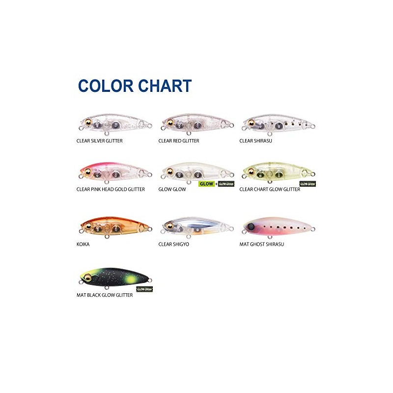 Megabass Terrier Lure (S) Glow Glow
