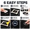 MendMight Black Quartz Countertop Repair Kit, Professional Tile, Marble and