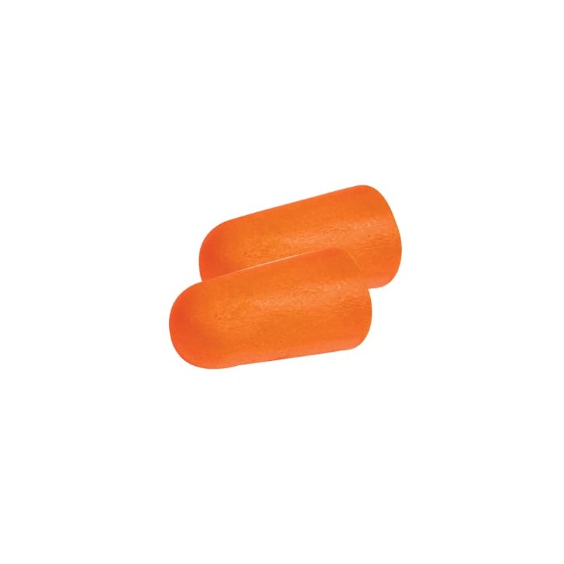 Performance Tool W1501 Cylindrical Foam Ear Plugs - 30dB NRR,