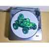 On The Fly Records Custom Vinyl Record Player 12” Slipmat
