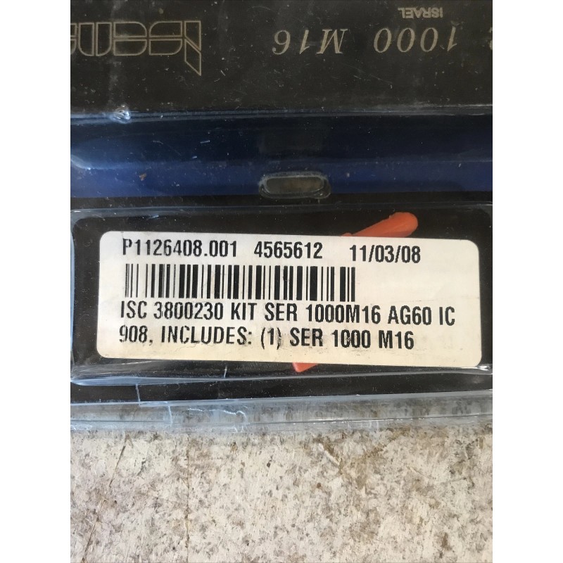 ISCAR THREADING INDEXABLE TOOL HOLDER SER-1000-M16 Kit New!! + 1