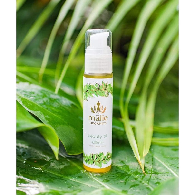 Mālie Organics Beauty Oil, Kōke‘e Scent, Multi-Use Moisturizer for Skin
