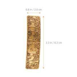 FRCOLOR Metal Hairclip Metal Barrette French Hair Clip Retro Forest Moon Hairpin French Hairpin Women's Girls Fashion Hair Accessories Gift